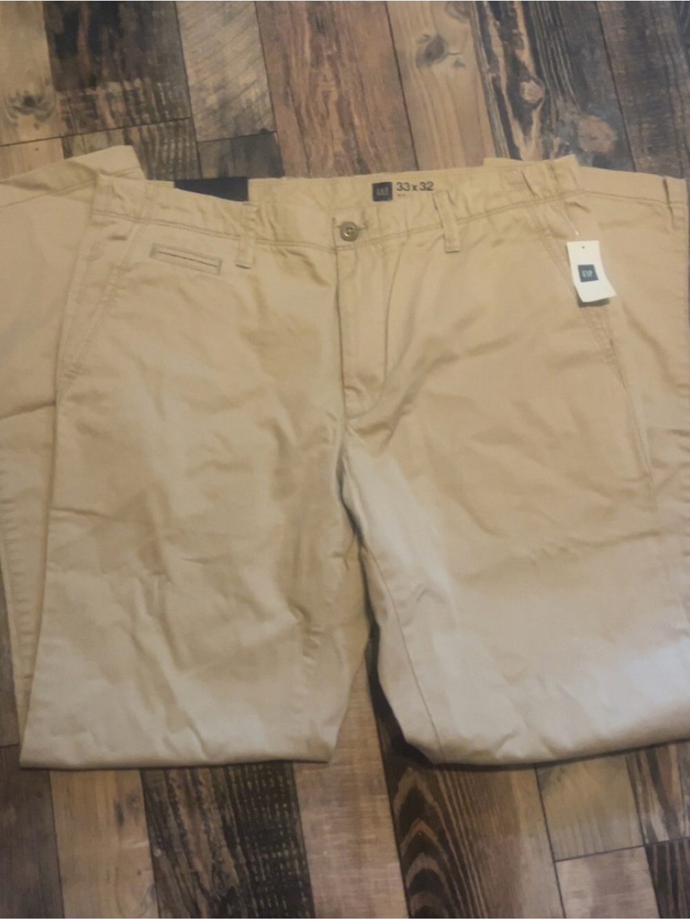 GAP Men's Khaki/Tan Chino Pants - Straight Leg